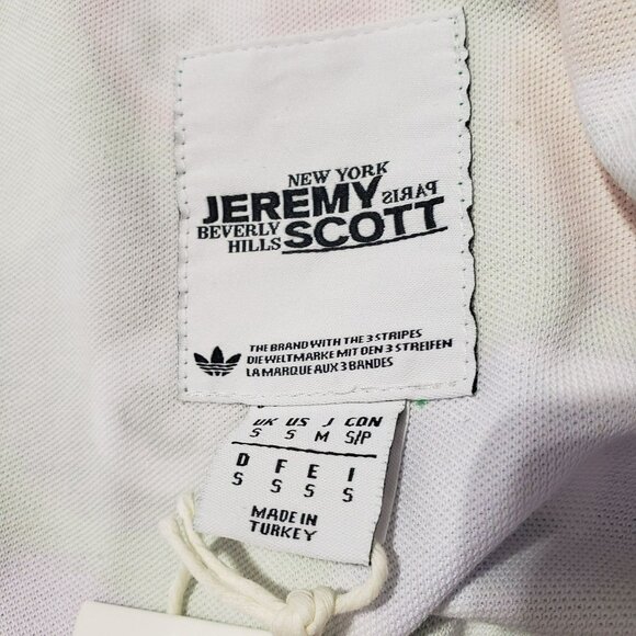 Rare Jeremy Scott x Adidas Green Billiards Track Jacket Pool Balls 2012 - Picture 3 of 15